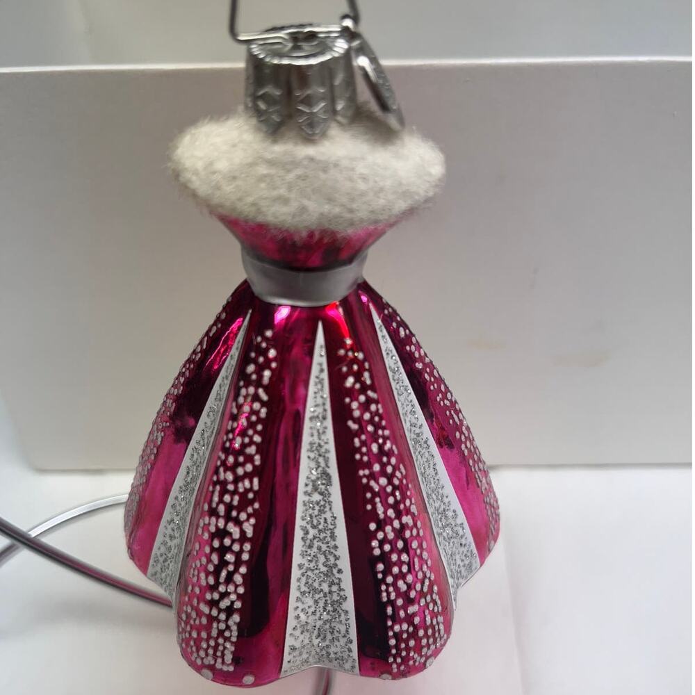 MARY KAY Dress Ornament with Box and Stand